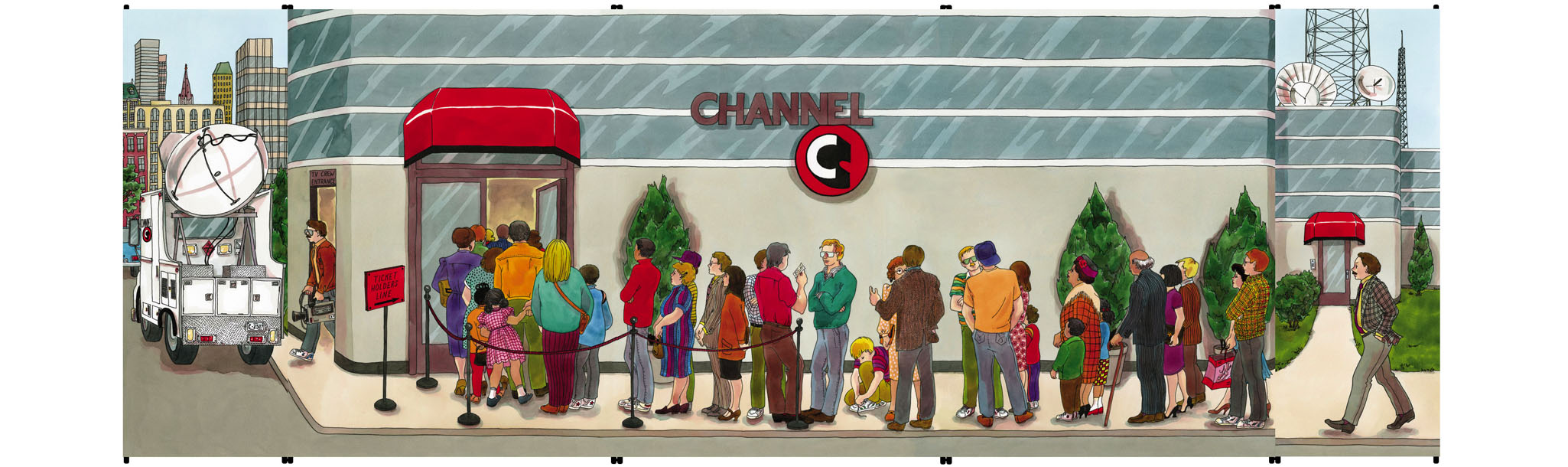 TV Studio Walk-in theme